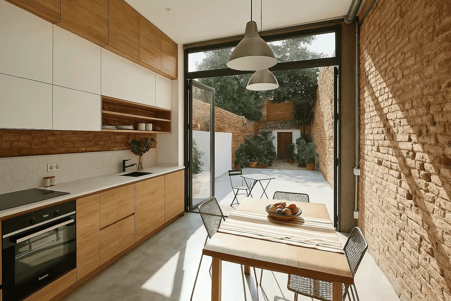 Ejemplo de reforma integral de vivienda moderna